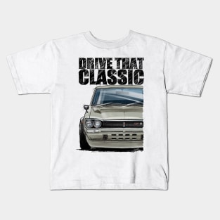 Drive that Classic 1969 Nissan GT-R Kids T-Shirt